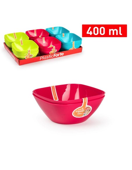 12805 - set 2 bols opal 400 ml