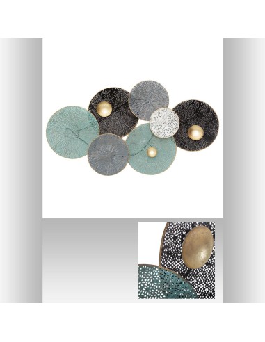 166949-deco murale met nenuphar 90x50