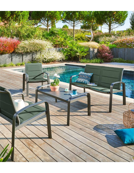 165653d - salon elyn 4p noisette/praline