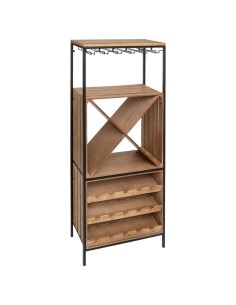 166682 -  meuble bar bouteille bakos