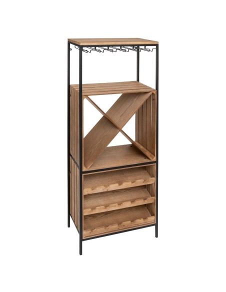 166682 -  meuble bar bouteille bakos