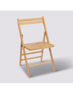 186144- chaise pliante bambou