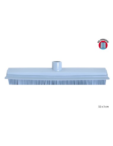 balaca018 - balai pp/caoutc bleu 32cm