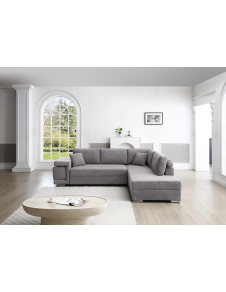 jabber - canapé angle droit jabber dark grey lord11