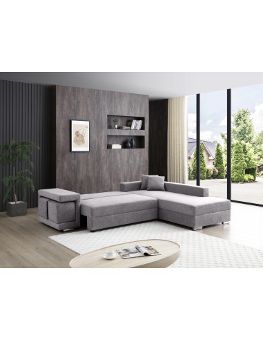 jabber - canapé angle gauche jabber dark taupe lord28