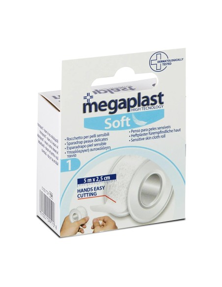 bande adhesive blanche 5x2.5cm