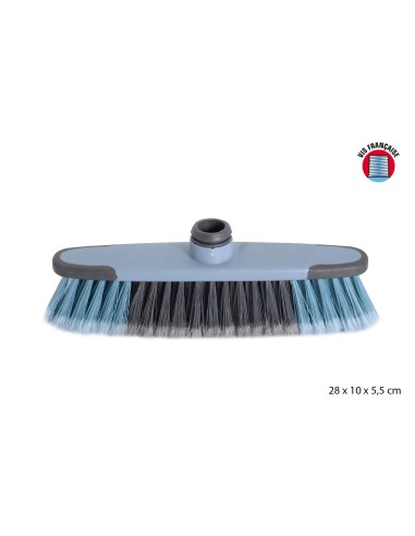 balain011 - balai anti/choc bleu 28cm