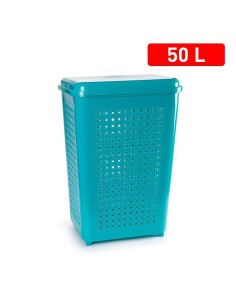 1140017-coffre a linge turquoise