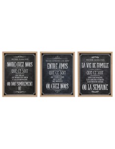 cadre deco bistrot 24.5x31.5