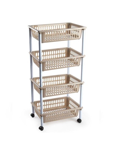 11595t0-chariot-panier 4 etages marron f18 jar