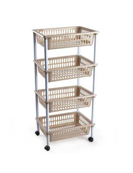 11595t0-chariot-panier 4 etages marron f18 jar