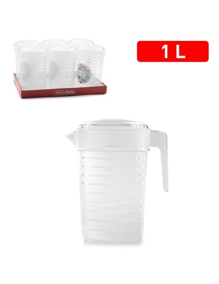 1178506 - pichet déeau 1 l  transparent