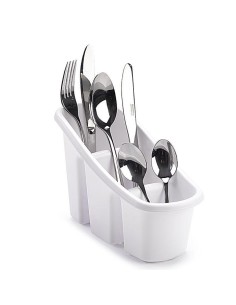 1179101 - égouttoire de couverts simple blanc