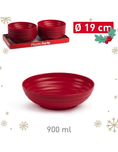 12551f4-assiette classic 19 cm granate f17