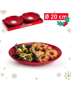 14078f4-assiette classic 20 cm granate f17