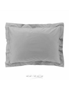 1643233 - taie d'oreiller vp 50 x 70 cm percale uni 78 fils percaline gris +p. b