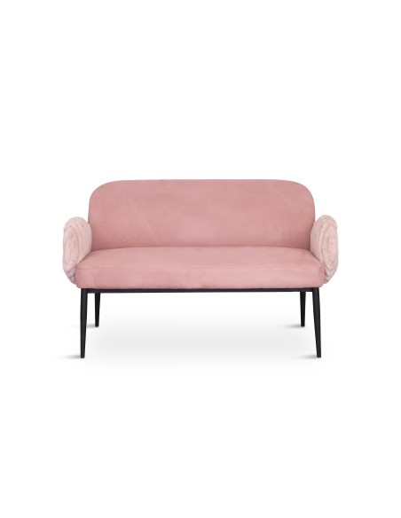 sofa 2 places absolem pink vito 91/hogan 91 (tweedles)