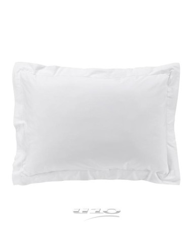 1643234 - taie d'oreiller vp 50 x 70 cm percale uni 78 fils percaline blanc +p.