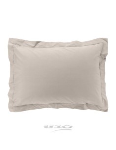 1643235 - taie d'oreiller vp 50 x 70 cm percale uni 78 fils percaline naturel +p