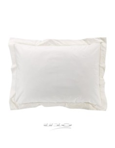 taie d'oreiller vp 50 x 70 cm percale uni 78 fils percaline lin +p. bourdon