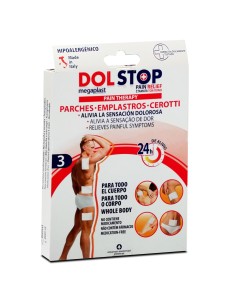 patch douleurs musculaires et articulations megaplast 3 ud 9 x 14 cm