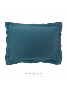 1643237 - taie d'oreiller vp 50 x 70 cm percale uni 78 fils percaline bleu +p. b