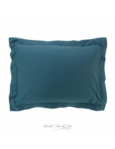 1643237 - taie d'oreiller vp 50 x 70 cm percale uni 78 fils percaline bleu +p. b