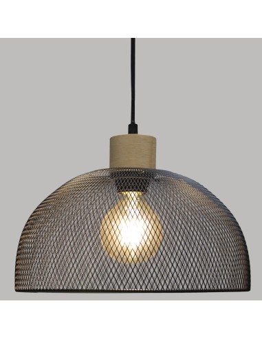 168218-suspension metal pin "sam" noir d.30