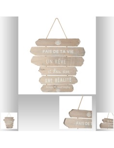 158043 - deco mur bois andy 28x38 ass