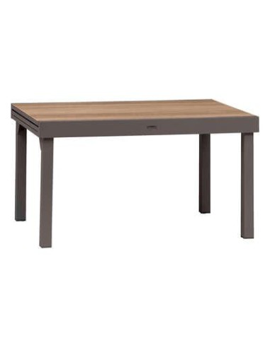 186596-table piazza ext ecp 10p houblon/tonka