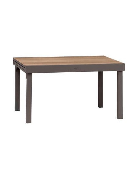186596-table piazza ext ecp 10p houblon/tonka