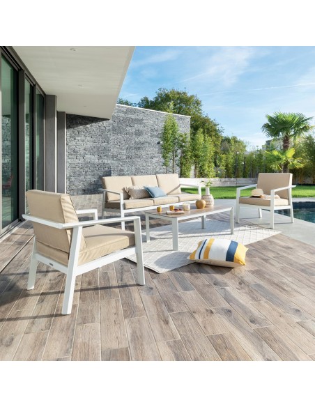 171334b -  salon pavane 5p blanc