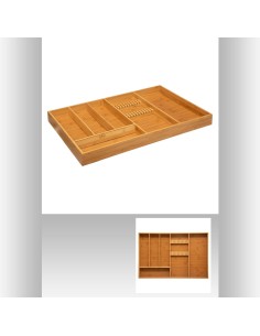 169243 - range couvert+ctx+ust bam L. 58 x P. 38 x H. 5 cm