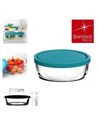 60197-boite hermetique frigoverre diam 15 x 6.5 cm
