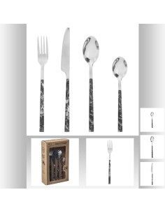 160771a - menagere 24p geom marbre n