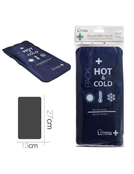 88538 - compresse chaud/froid 27.5 x 13 cm /  250 gr