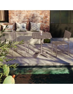 table bar car alu 70x70 inari muscade