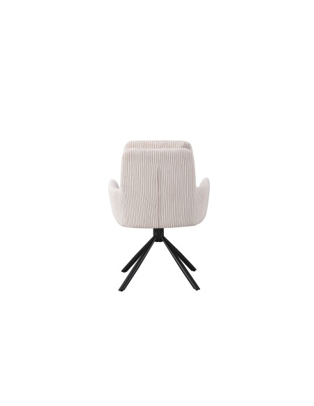 fauteuil clemen gris pieds noir hyper 08