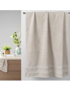 drap de bain 90 x 150 cm eponge unie excellence lin