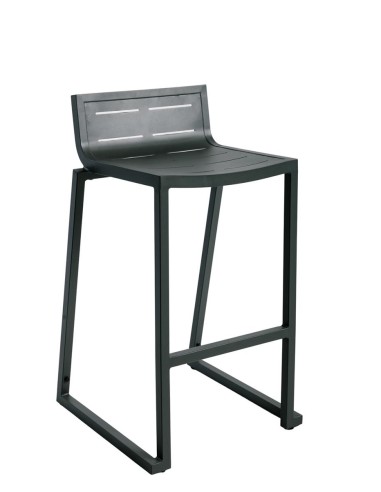 taboba051-tabouret bar alu inari carbone
