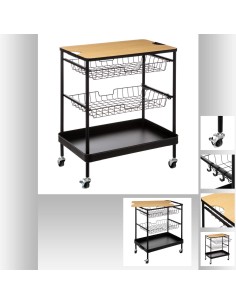 169203 - desserte mm +planche amo metal