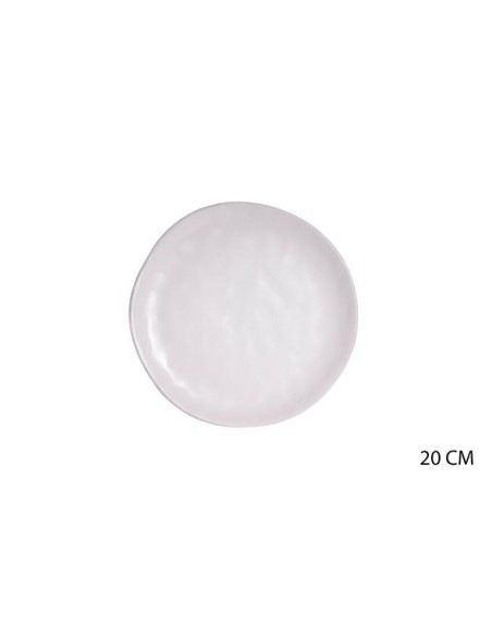 ass.dessert 20cm gres blc mat organic