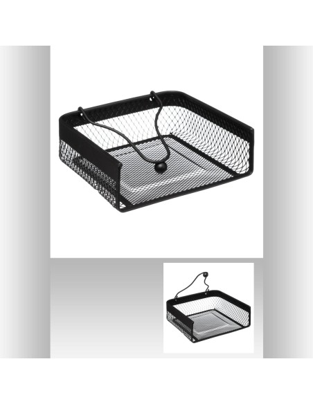 169230 - porte serviette noir mayaj L. 18,5 x P. 18,5 x H. 6,5 cm