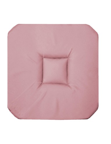 galette 4 rabats 36 x 36 x 3.5 cm coton uni panama dragee