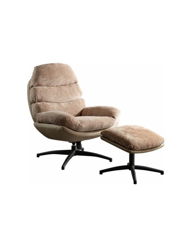 fauteuil bombina light brown - teddy at5118-5