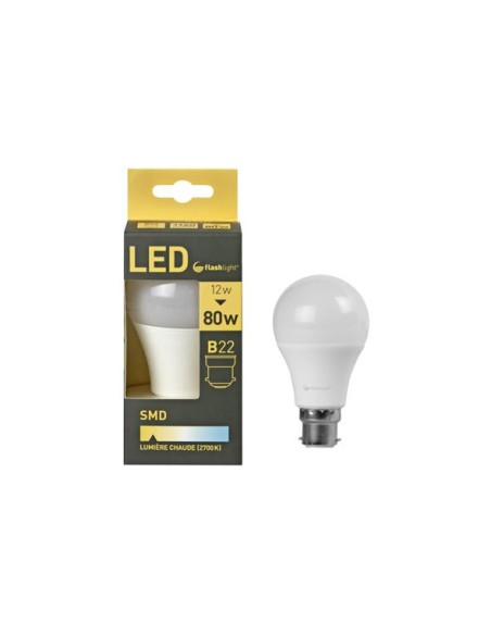 ampoule led a60/b22 12w
