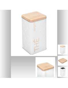 169299 - boite the vrac scandi ed br6 L. 8,5 x P. 8,5 x H. 17 cm