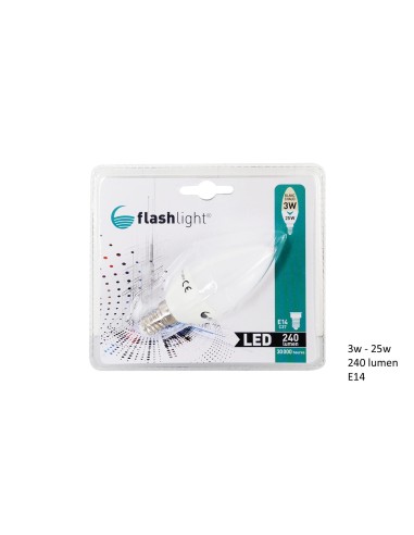 ampole087 - ampoule led flamme e14 3w