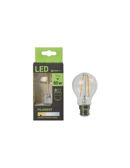 ampoule led 4 filaments b22 10w