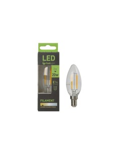 ampole122 - ampoule led 2 filaments bougie e14 2w
